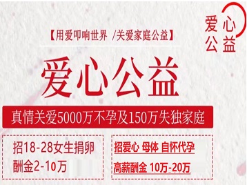 祁县捐卵助孕生子 爱心志愿者招募